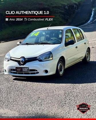 RENAULT CLIO 1.0 AUTHENTIQUE 16V FLEX 4P MANUAL